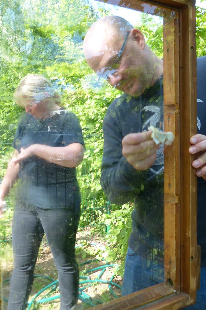 Vorbereiten des Schaukastens