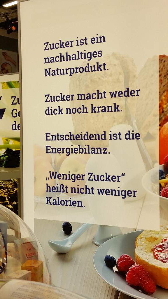 Enttäuschend der "Erlebnisbauernhof" - eine reine Lobby-Versammlung mit umstrittenen Aussagen zu Zucker, ...