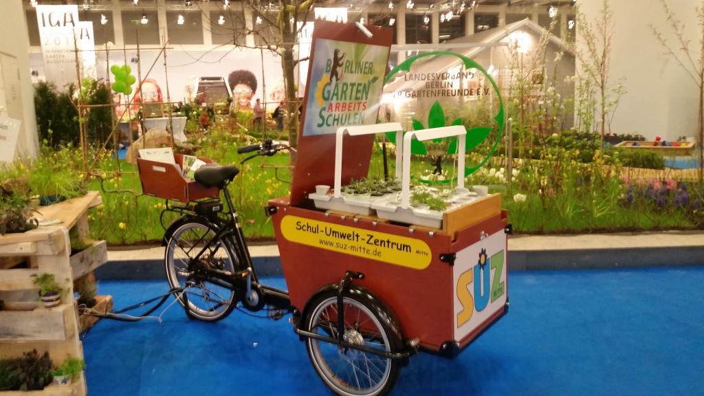 Die Blumenhalle war etwas traurig heuer. Aber wenigstens die Gartenarbeitsschulen waren origineller präsent.