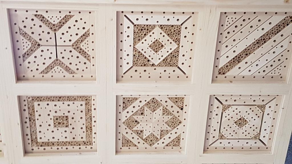 Scharf gebohrte Löcher und aufwendig gearbeitet - toll!