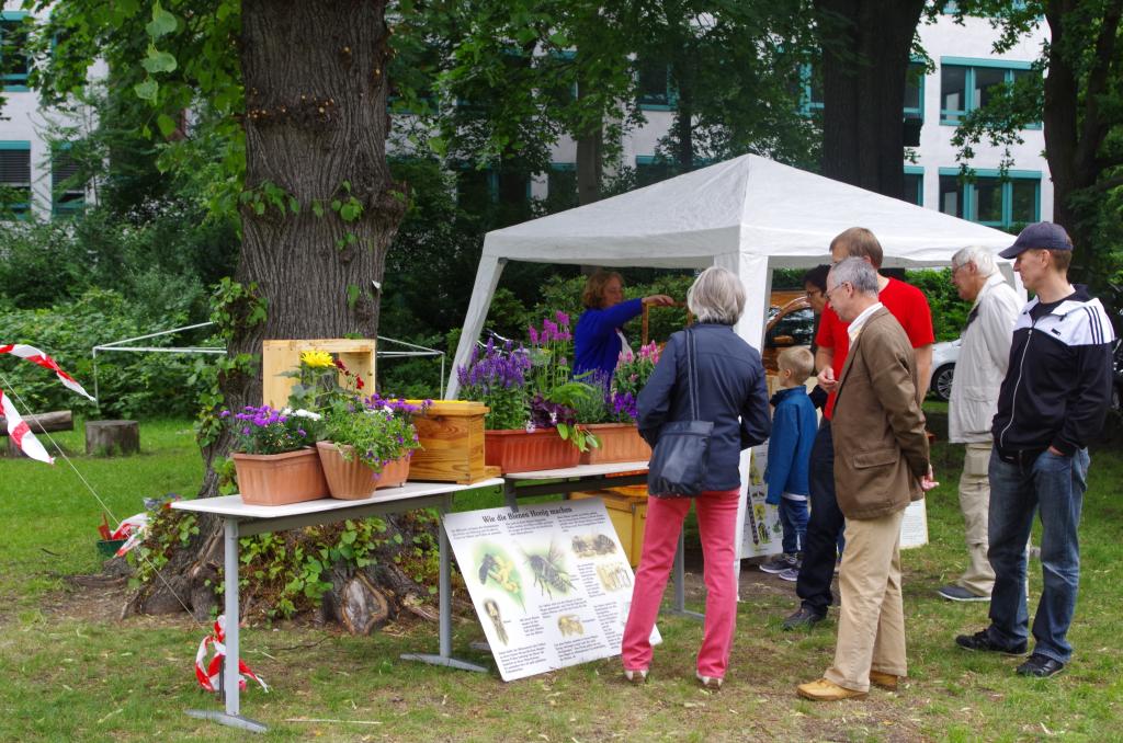 Bienenfreundliche Bepflanzung bei Robert