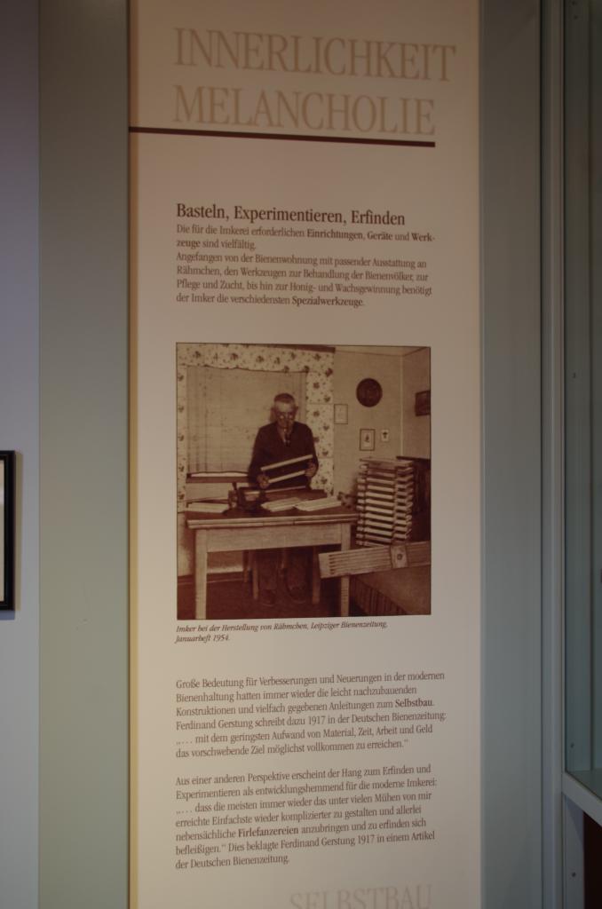 Nett zu lesen - schon damals gab es Ärger über die Vielzahl unnützer Erfindungen in der Imkerei - "Firlefanzereien" schimpft der Urvater!