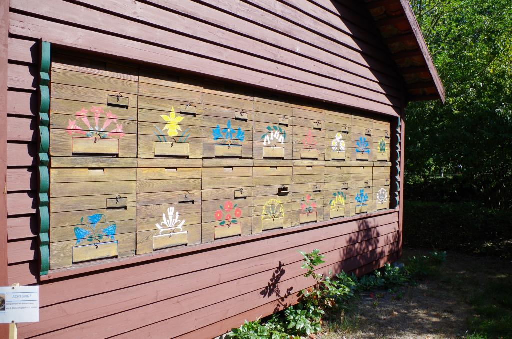 Hier werden nicht nur Bienen geschützt...